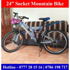 Duel socket Mountain Bikes Gampaha Sale Price 24 inch