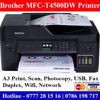 Brother T4500DW Printer Price in Gampaha Sri Lanka 2026 | A3 WiFi Printer Brother T4500DW Printer Price in Gampaha Sri Lanka 2026 | A3 WiFi Printer