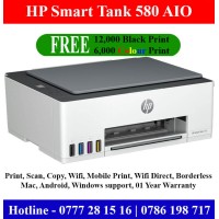 HP Smart Tank 580 Printer in Gampaha Sri Lanka | WiFi Ink Tank Deals 2026 HP Smart Tank 580 Printer in Gampaha Sri Lanka | WiFi Ink Tank Deals 2026