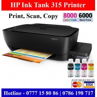 HP Ink Tank 315 Printers Gampaha discount price